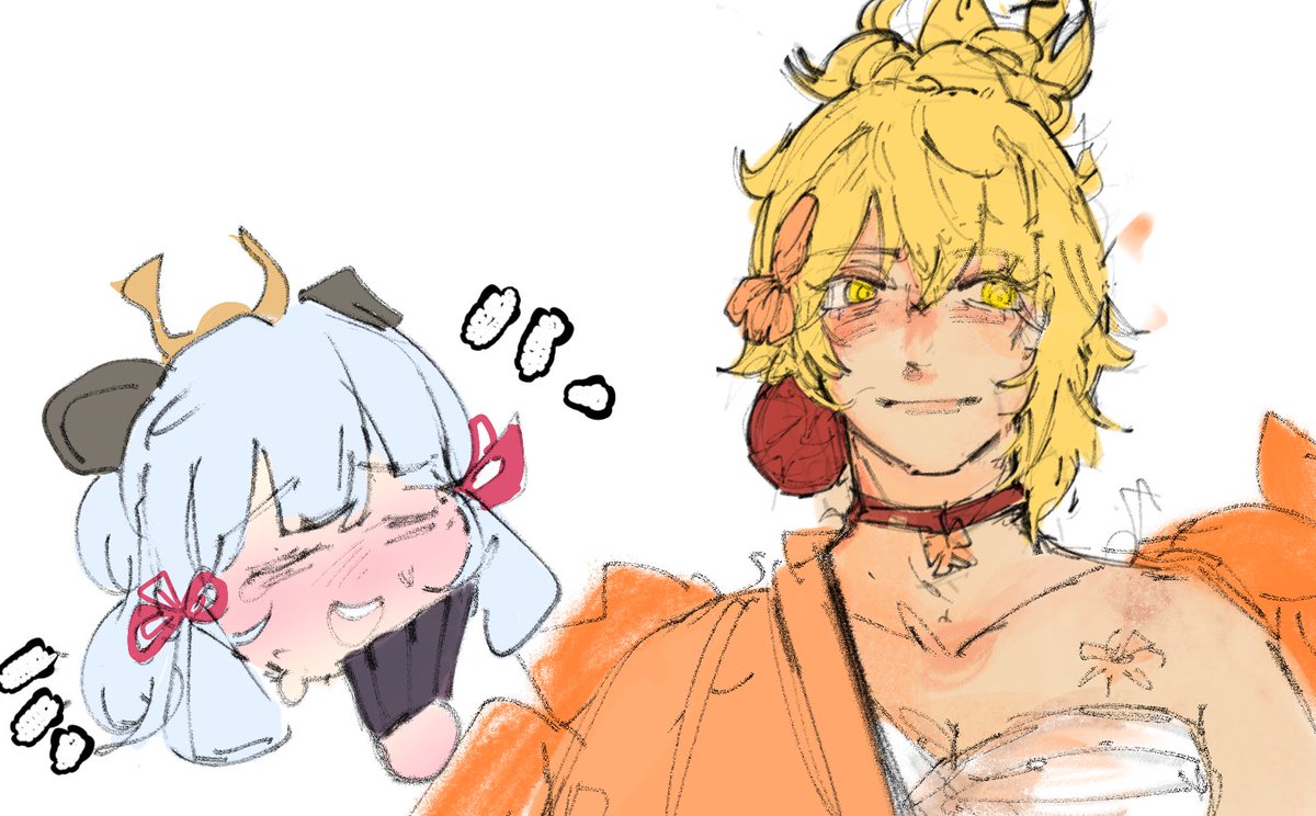 _CKrow's tweet image. RUGRHEH 

#ayamiya #GenshinImpact