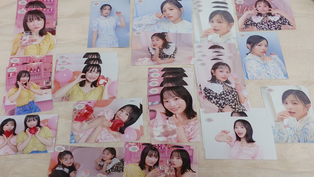 のんひなバースデーイベントのパンフレットとブロマイドくじ届きました