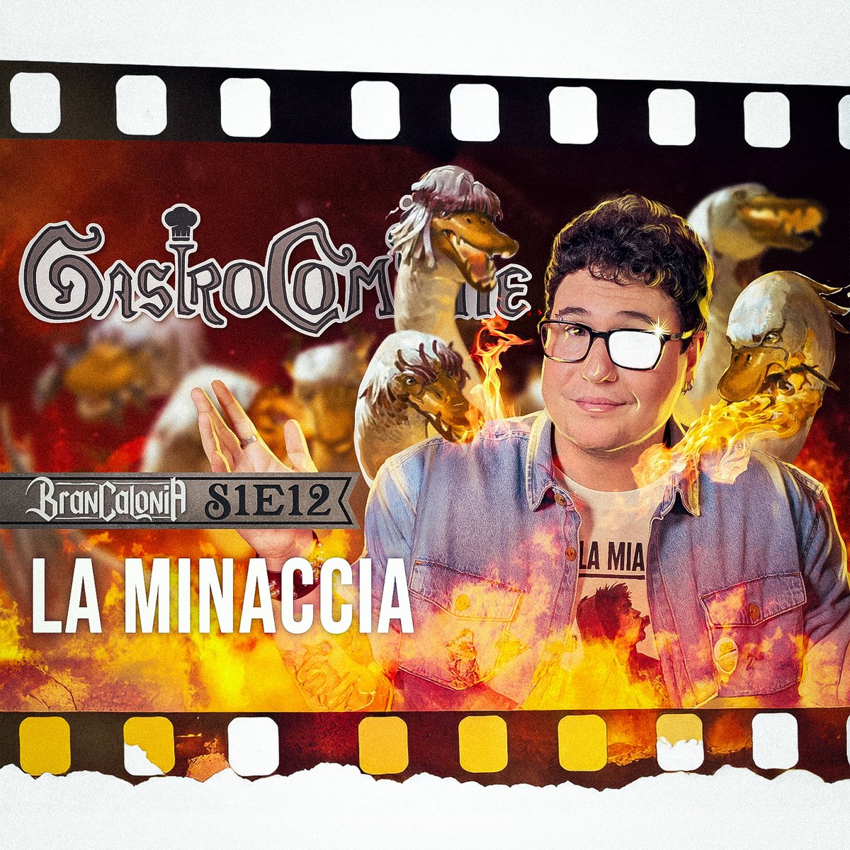 Avventurieri, ci siamo.
Le Gastrocomiche sono state una scommessa folle che contro ogni previsione è diventata una storia bellissima, grazie a voi.

Giovedì 18 dicembre guardiamo insieme l’ULTIMO EPISODIO:
16:00 PreShow su Twitch
17:00 Premiere su YouTube