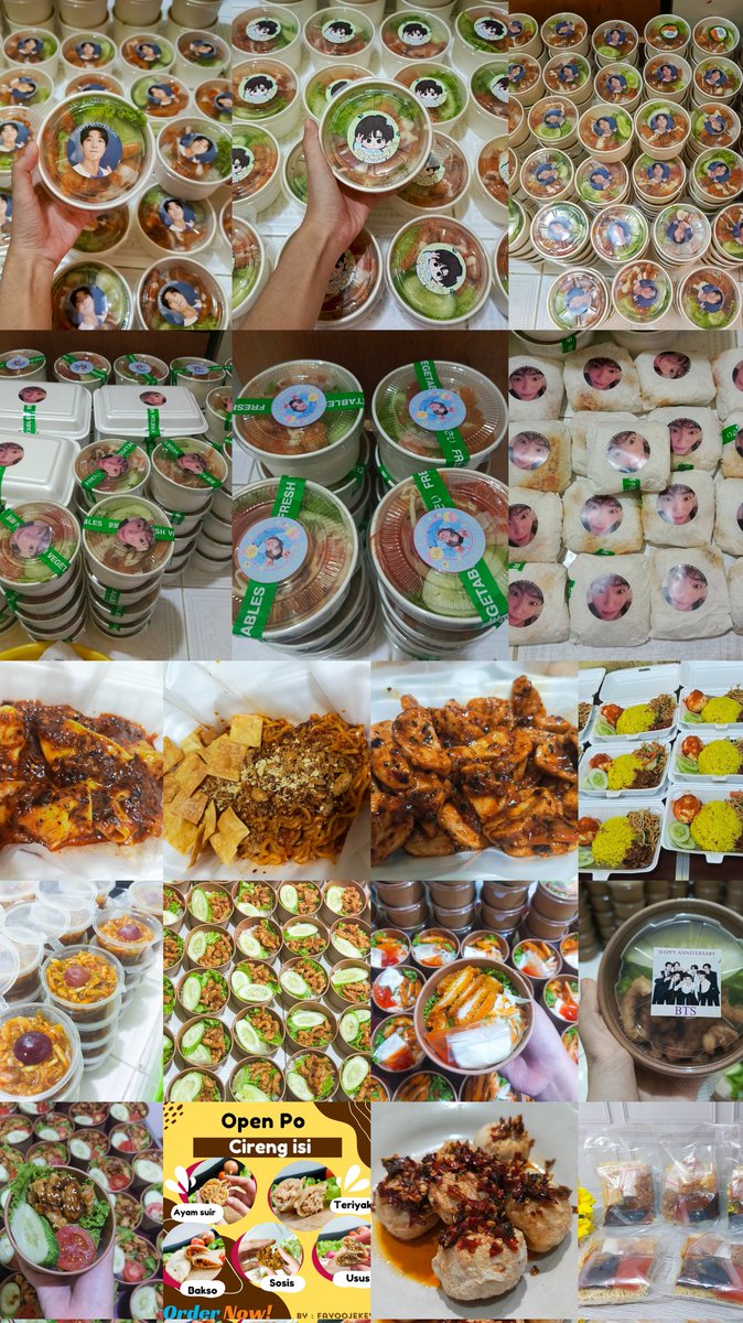 mut🐰open catering, jumat berkah & BTS fanmerch📌 tweet media