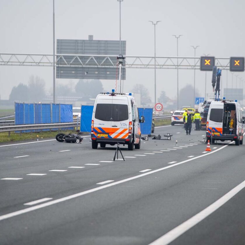 Dodelijk ongeval op A5 bij knooppunt Raasdorp