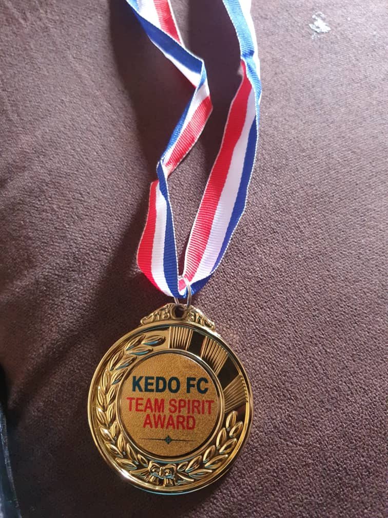 TaisonJerome's tweet photo. Our team for fitness called Kedo Fc awarded me with this nice accolade .

Next time @OfficialFUFA we are coming for oldies league https://t.co/HwfAY9nbyI