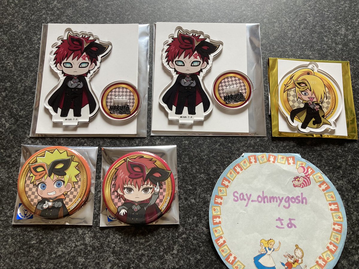 譲渡】NARUTO/プリカフェグッズの譲渡先を探してます。 【譲】デイダラ