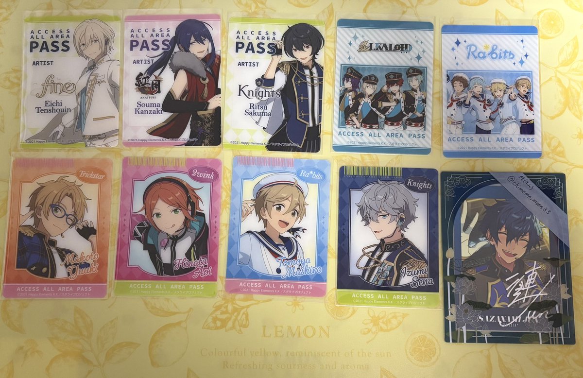 あんスタ DREAM LIVE くじ C賞：クリアフォトカード① あんスタ DREAM