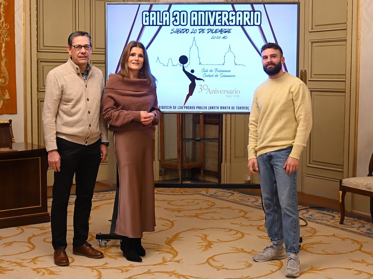 🟠GALA 30 ANIVERSARIO ⚫

Este sábado 20 de Diciembre a las 20:00 hs realizaremos la gala por nuestro 30° Aniversario 

Nota completa: balonmanociudaddesalamanca.net/2025/12/17/gal…