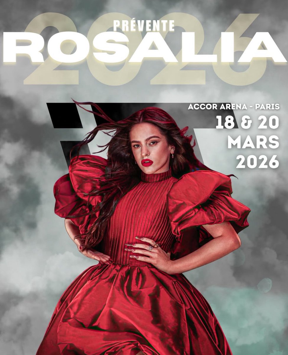 Instanticket_'s tweet image. Bonjour, je vends des places pour le concert de Rosalia à Lyon le 16 mars 2026.

DM si intéressé 📤