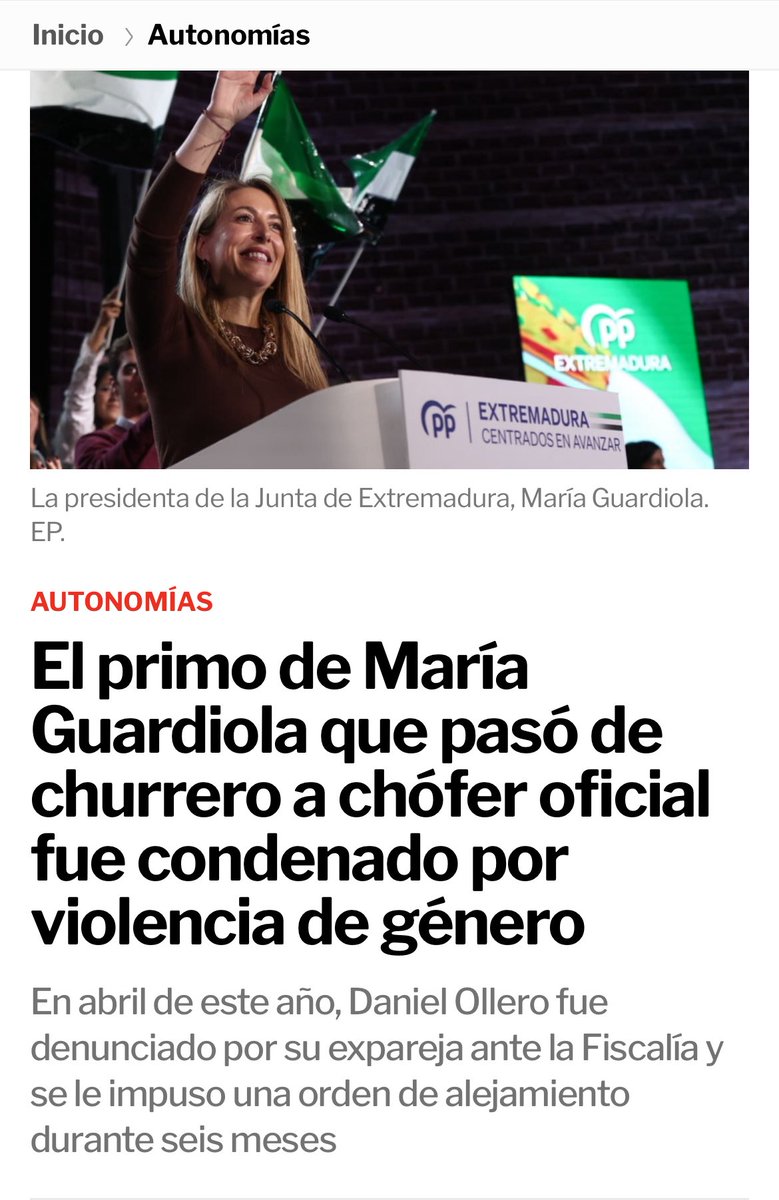 Ni debate ni explicaciones. María Guardiola sigue escondida, pendiente del foco y la foto, mientras las preguntas sin responder se multiplican.

¿Hizo el viaje oficial a Japón con su pareja y lo ocultó? ¿Conocía que su conductor estaba condenado por violencia machista y lo