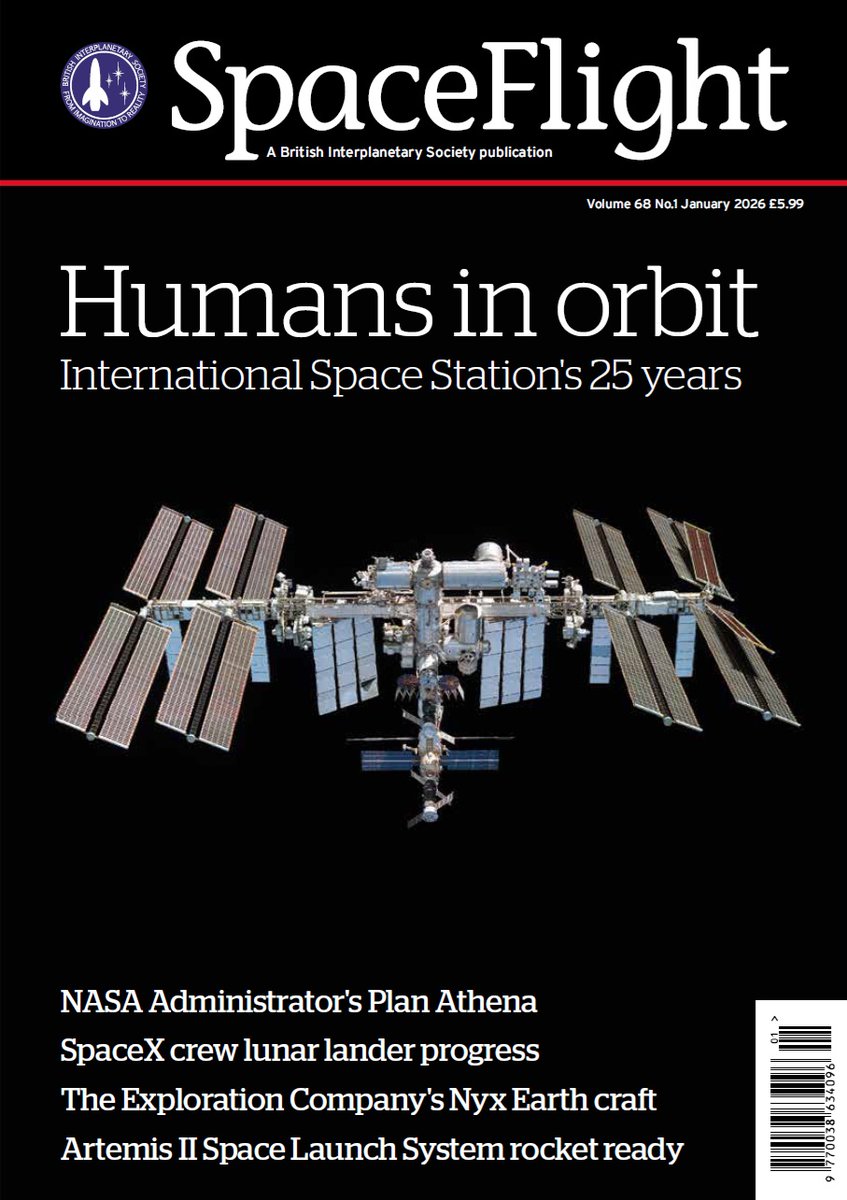 ASTRO　magazine 🚀@BIS_spaceflight #SpaceFlight #Magazine January 2026 edition on