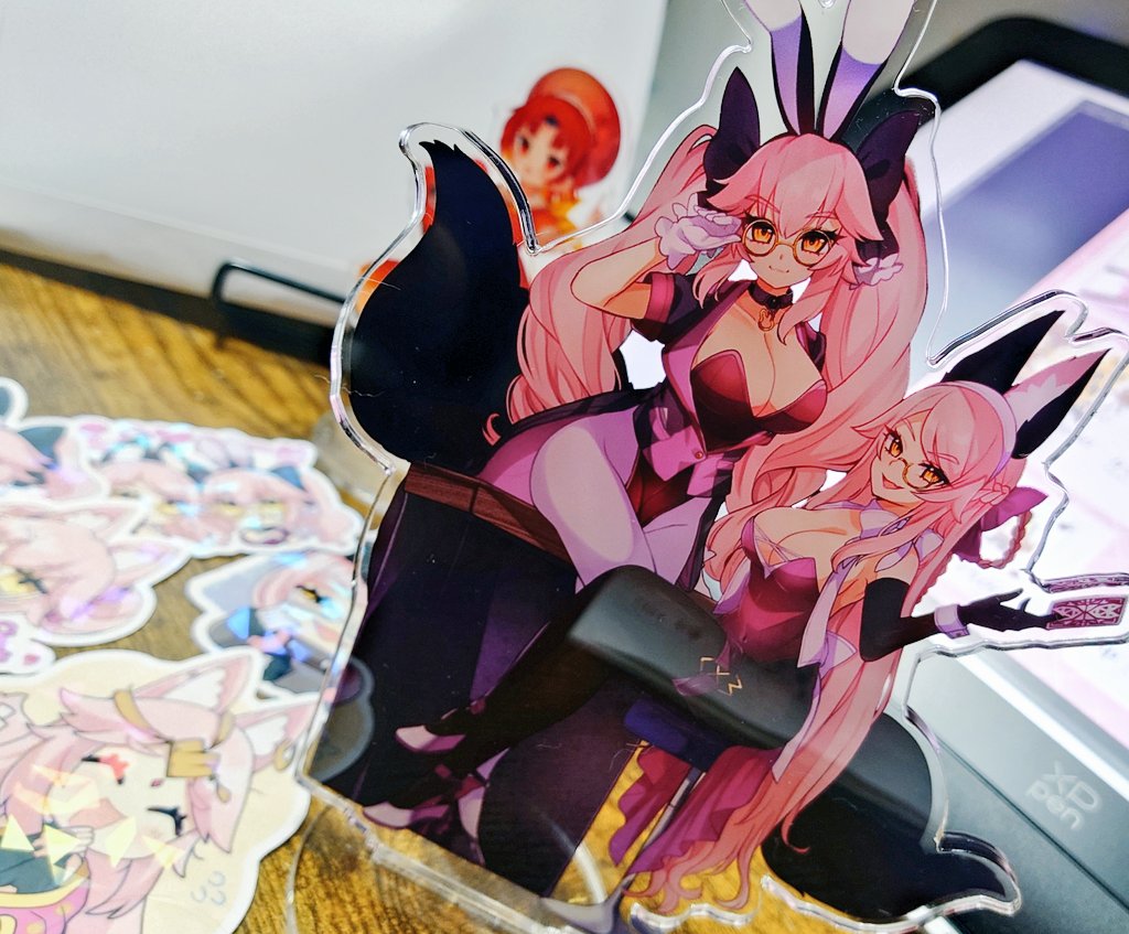 Ku@購入者様必ずプロフ一読お願いします様　アクスタ2点セット セット用のアクスタ今回もいい感じです👯