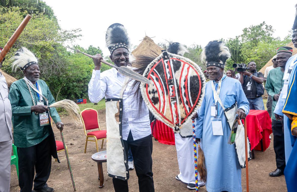 Later, at the Thimlich Ohinga Historic Site, I was honoured to be crowned as a Luo elder alongside ODM Party Leader, Hon Oburu Odinga. 

We committed to supporting the establishment of a proper cultural centre at the Thimlich Ohinga Historic Site to preserve our history, promote