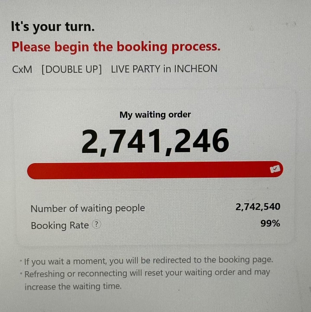 Over 2 MILLION people are in the queue for SEVENTEEN’s S.Coups and Mingyu (CxM) ‘DOUBLE UP LIVE PARTY’ in Incheon, proving this duo’s overwhelming demand.