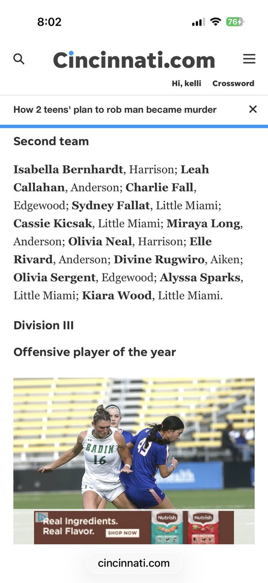 Harrison Girls Soccer tweet media