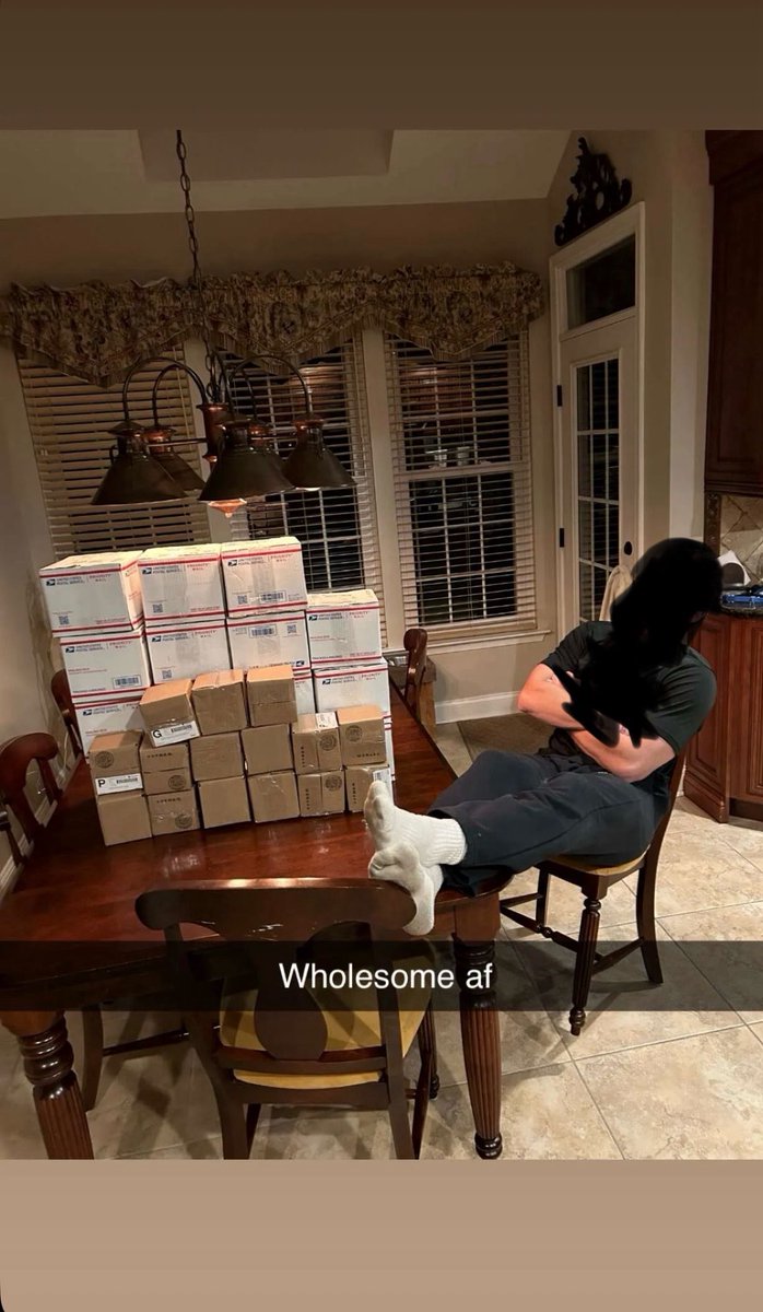 Throwback to two years ago fulfilling every order from my parents house