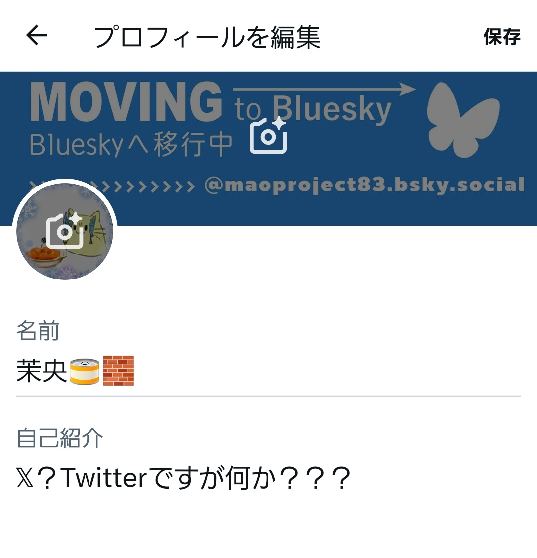 そう言えば𝕏って前は自己紹介文に入れられたのに今は入れられないん