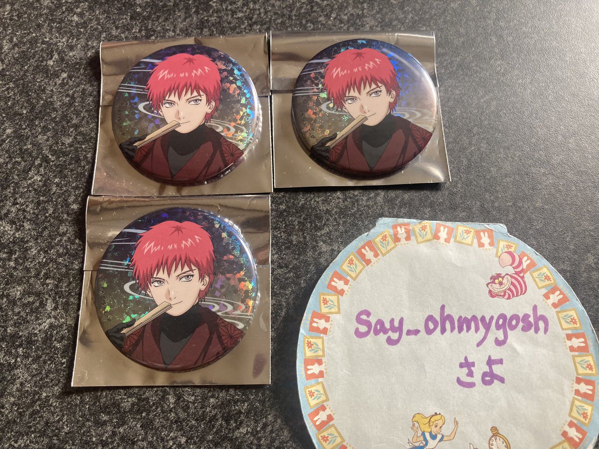 譲渡】NARUTO アニカフェ 缶バッジのお譲り先を探しております。 【譲