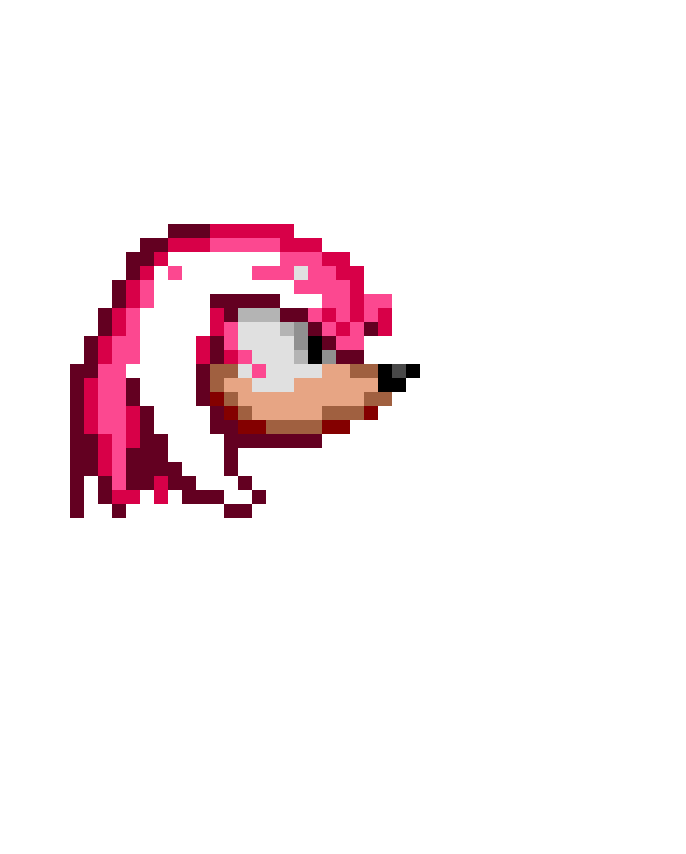 Luutoo's tweet photo. @losermakesgames Look Joe i tired recreate Julie Sprite.
(I give up on the head). https://t.co/Pe5UiRcweS