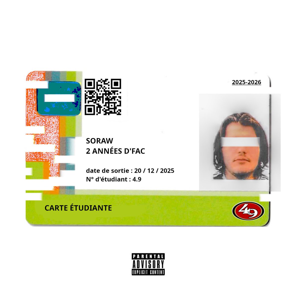 CallMeSORAW's tweet image. EH MOI AUSSI J’AI UNE BELLE COVER d’ailleurs le son qui va avec il sort le 20/12/25 c’est aussi écrit sur la cover et devinez qui a réalisé la cover, bah c’est moi ! WOUHOOOOOU