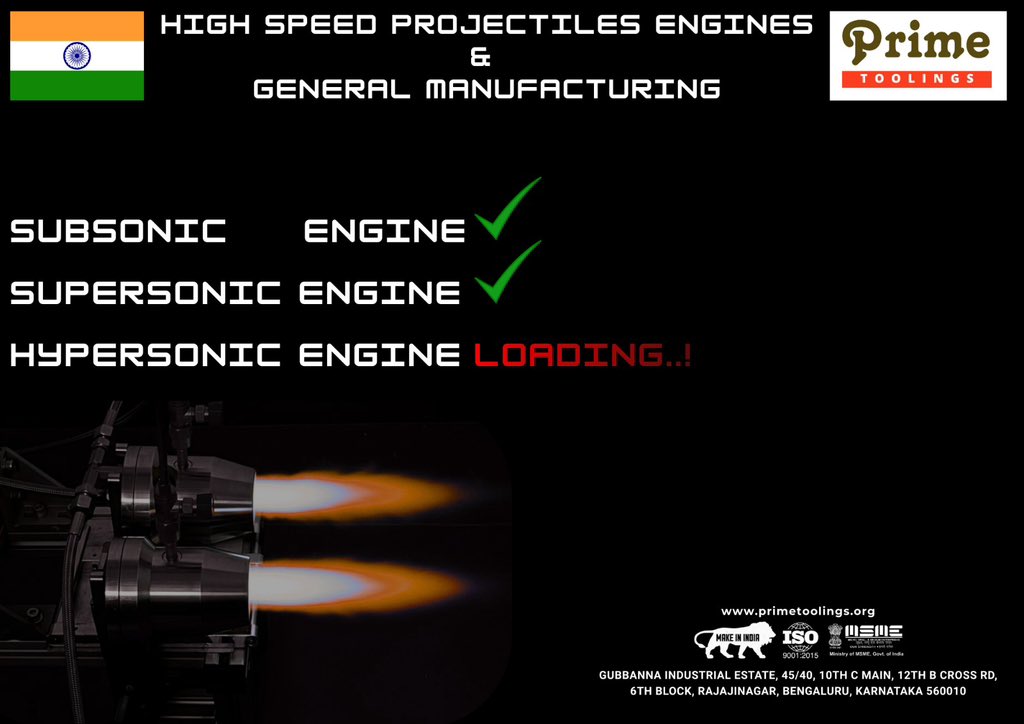 PrimeToolings's tweet photo. Self invested and will be done by 2030 ✅
#defense #india #aerospace https://t.co/8izGQ3q4Mp