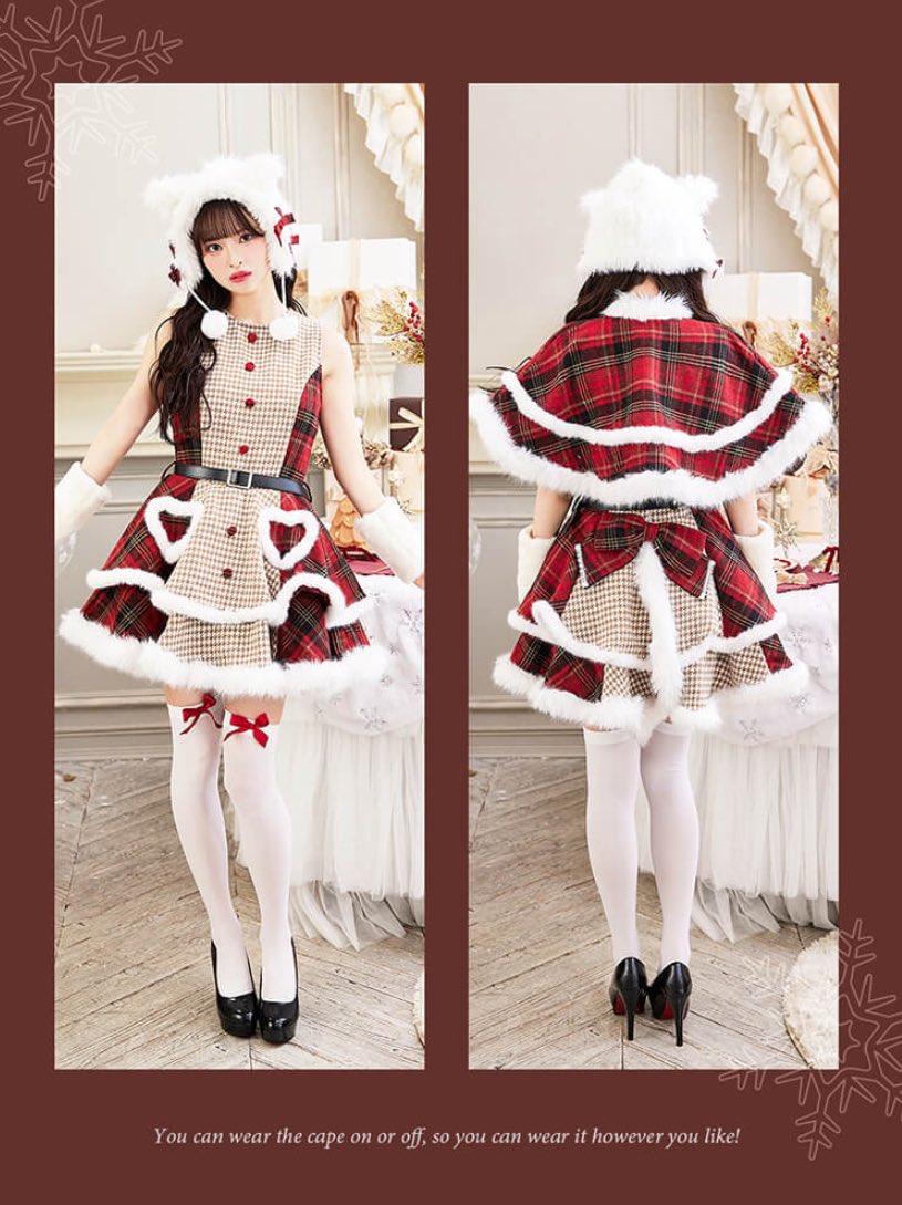 【即日発送】ノエルクラシック千鳥キャットサンタ Malymoon/マリームーン マリームーン ノエルクラシック千鳥キャットサンタ｜即日発送】ノエル