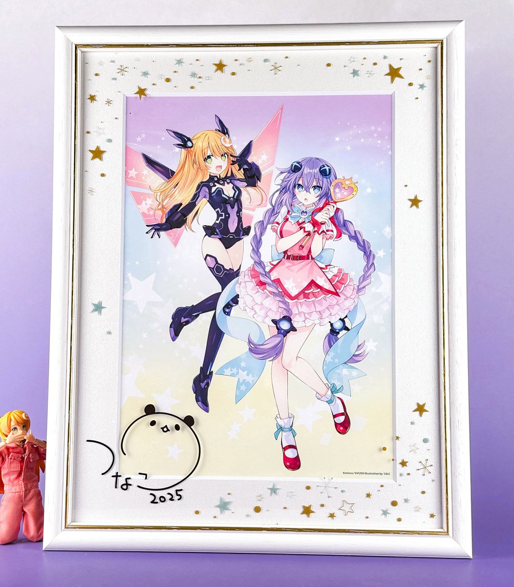 💜💜#あみあみ25周年 × #ネプテューヌ 15周年🧡🧡 ダブル周年