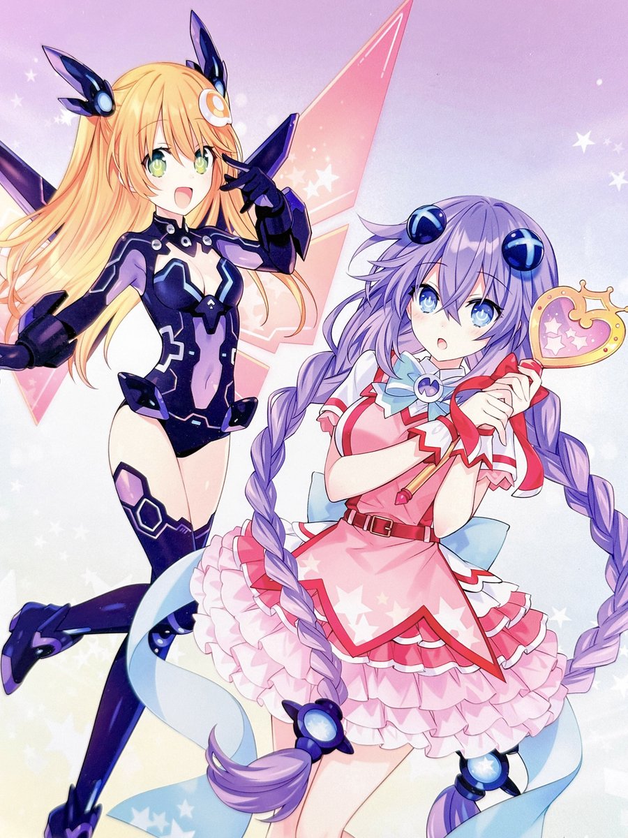 💜💜#あみあみ25周年 × #ネプテューヌ 15周年🧡🧡 ダブル周年