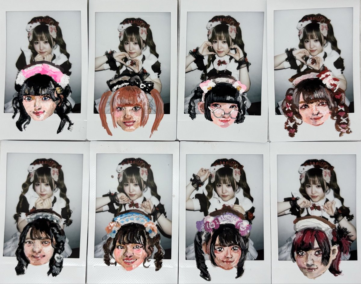 ❤︎2階メイド似顔絵ソロチェキ❤︎ ❤︎2階メイド似顔絵ソロチェキ❤︎