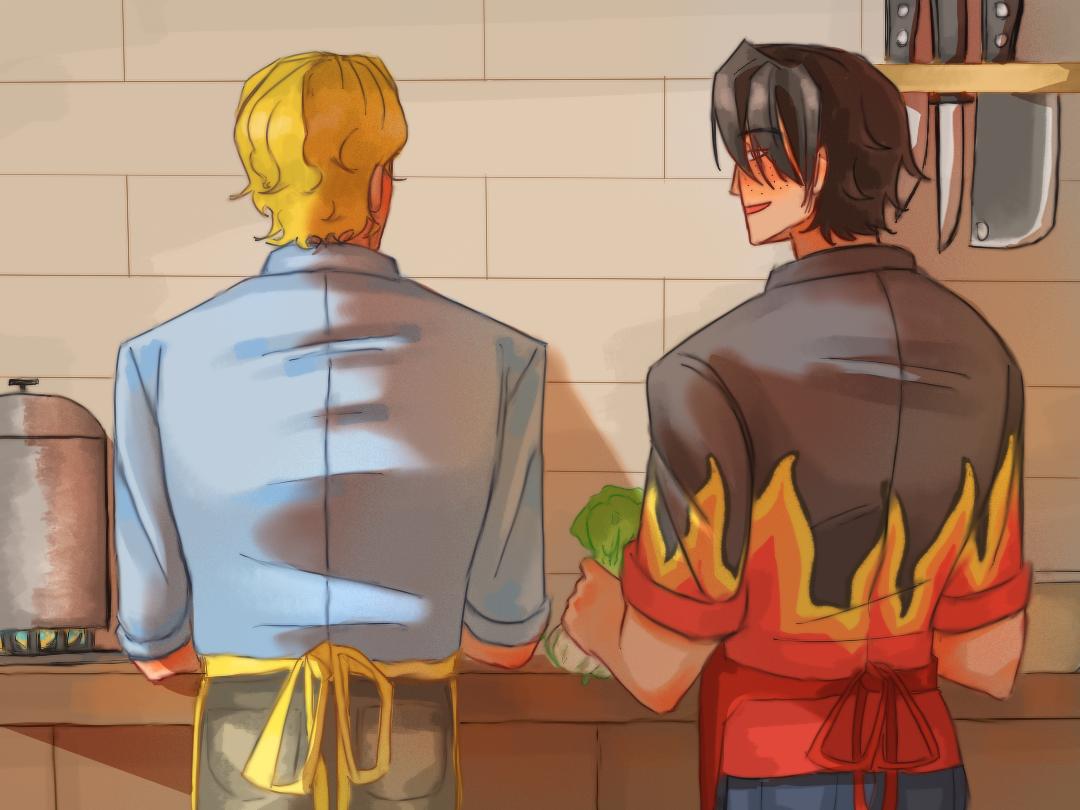 私设的现代艾萨！