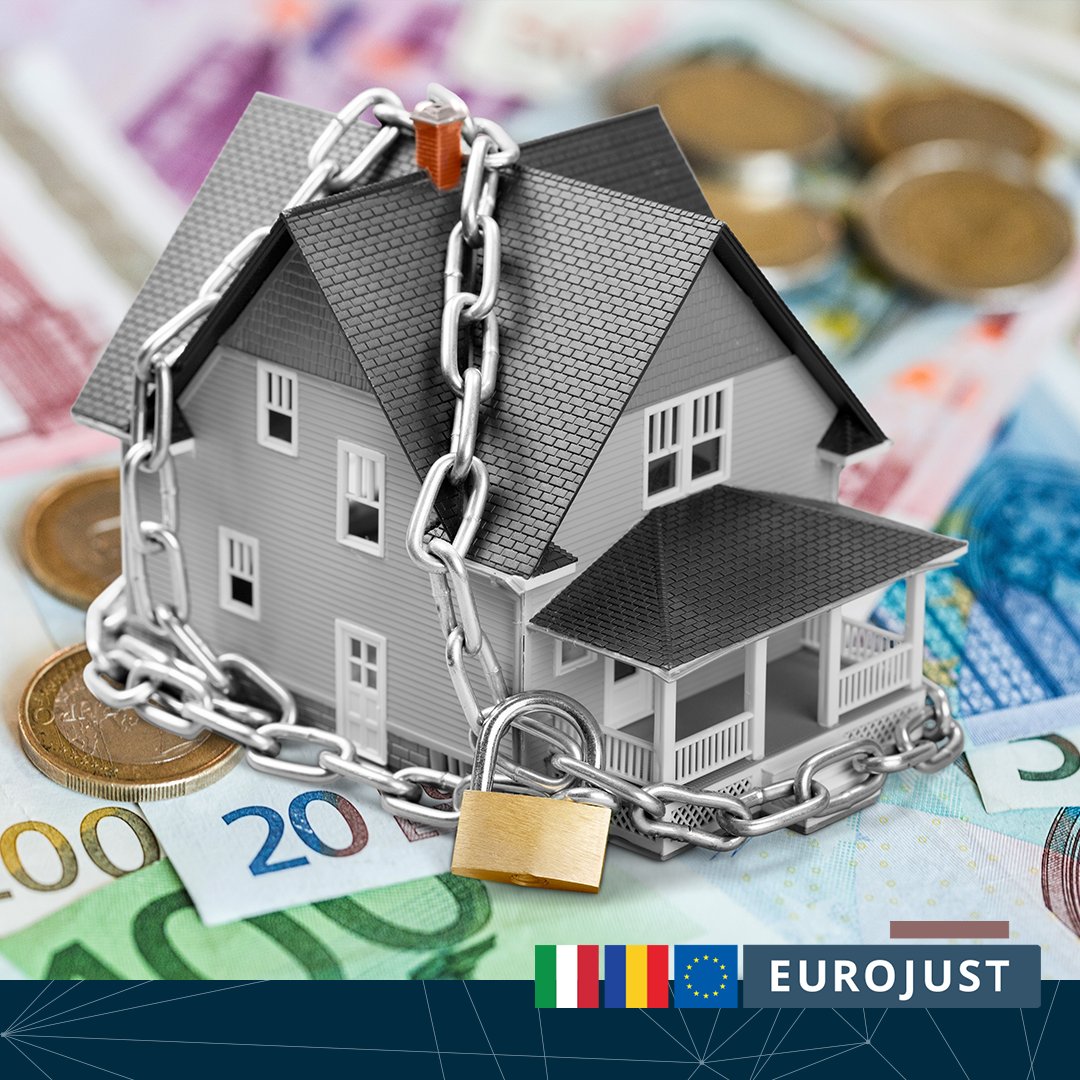 Eurojust's tweet photo. 🚨 Eurojust supports seizure of mafia assets worth over €40 million.

🔎 Coordinated action by 🇮🇹  🇷🇴 authorities enabled the simultaneous freezing of assets in both countries.

👉 https://t.co/1T2b9or3j4 https://t.co/tWrCwcjVhS