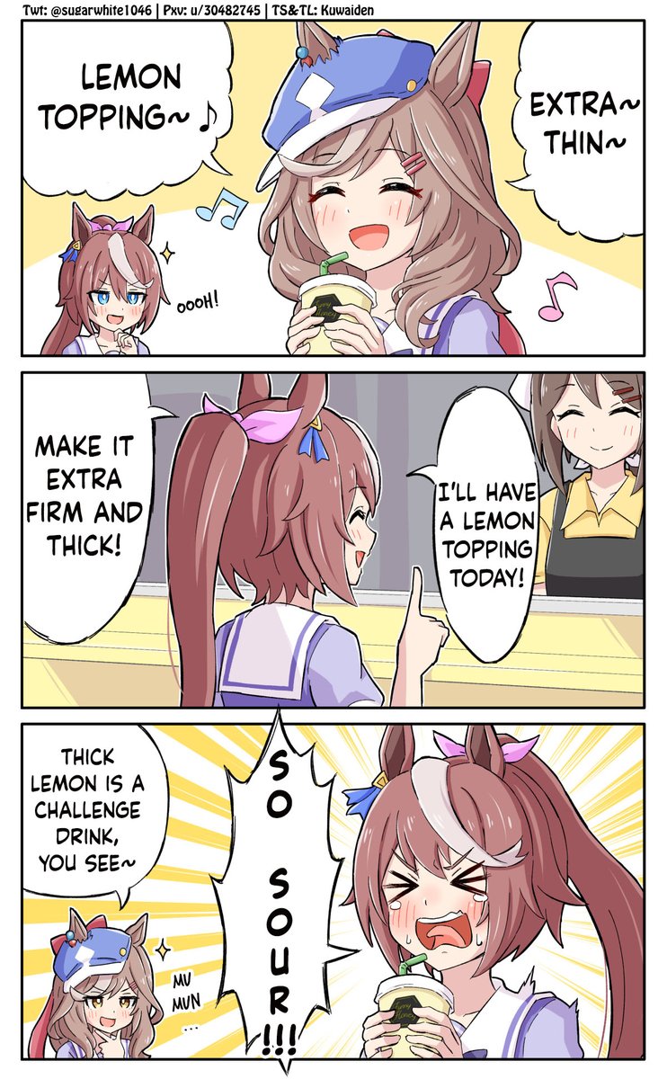 ウマキページ Lemon Hachimi (Extra Thick) by @sugarwhite1046 From a food waste