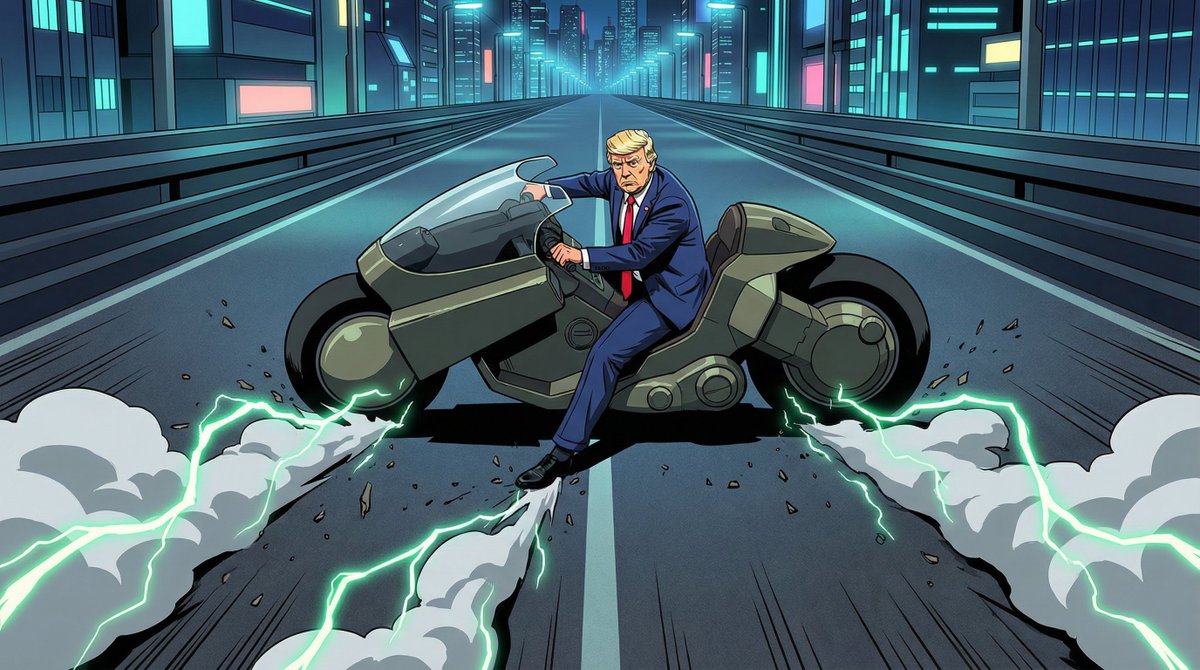 AKIRA 'Slide Brake Scene' Recreation Prompt — example 3