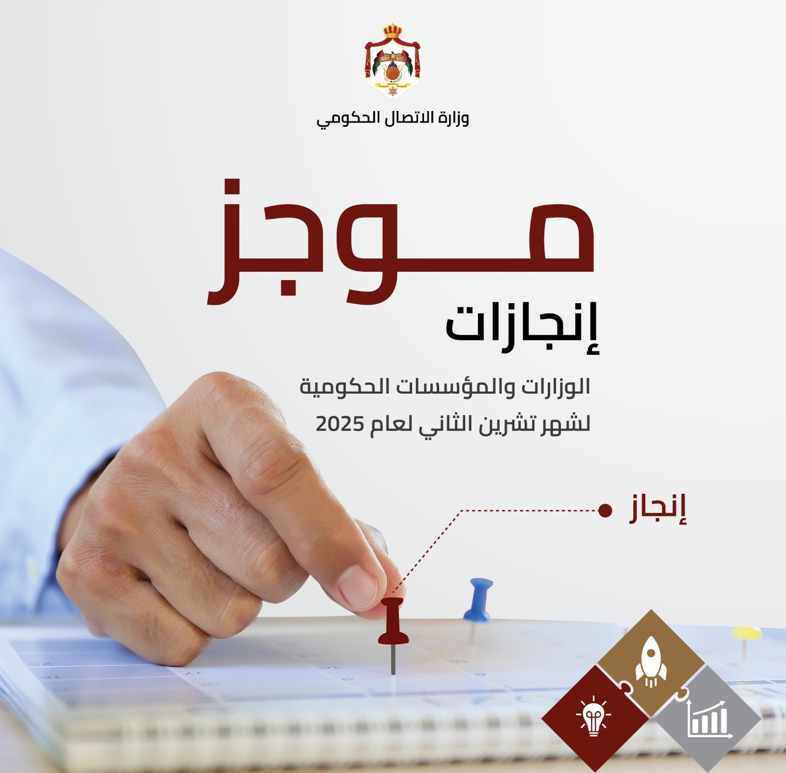 إنجازات نوعية في الاقتصاد الرقمي والاتصالات والبريد والأمن السيبراني خلال تشرين الثاني. التفاصيل في الرابط | #بترا 