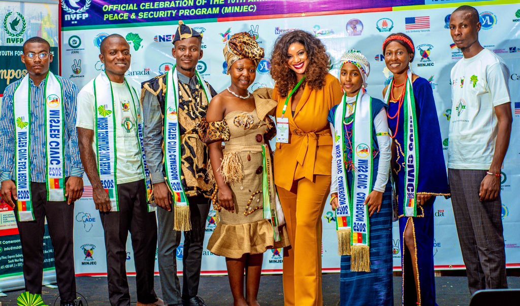Led Miss &amp; Mister Civic Cameroon. Reached 3M with #NoToElectoralViolence. Mobilized 4M youth to register and vote.
This was my soul’s calling.
Now, our Youth Peace Ambassadors lead.
Grateful to <a href="/NEDemocracy/">NEDemocracy</a> , participants &amp; <a href="/mddtcameroon/">mddt cameroon</a>.

The journey continues.