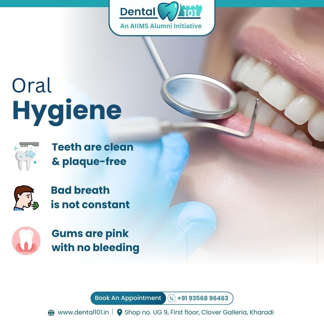 dental101clinic's tweet image. Prioritize your Oral Hygiene! Regular check-ups are key to ensuring your gums are healthy and your teeth are clean and plaque-free.
#DentalCheckup #PlaqueControl #BadBreathSolution #PreventiveCare #dental101 #dentalclinic #pune   #dentistpune