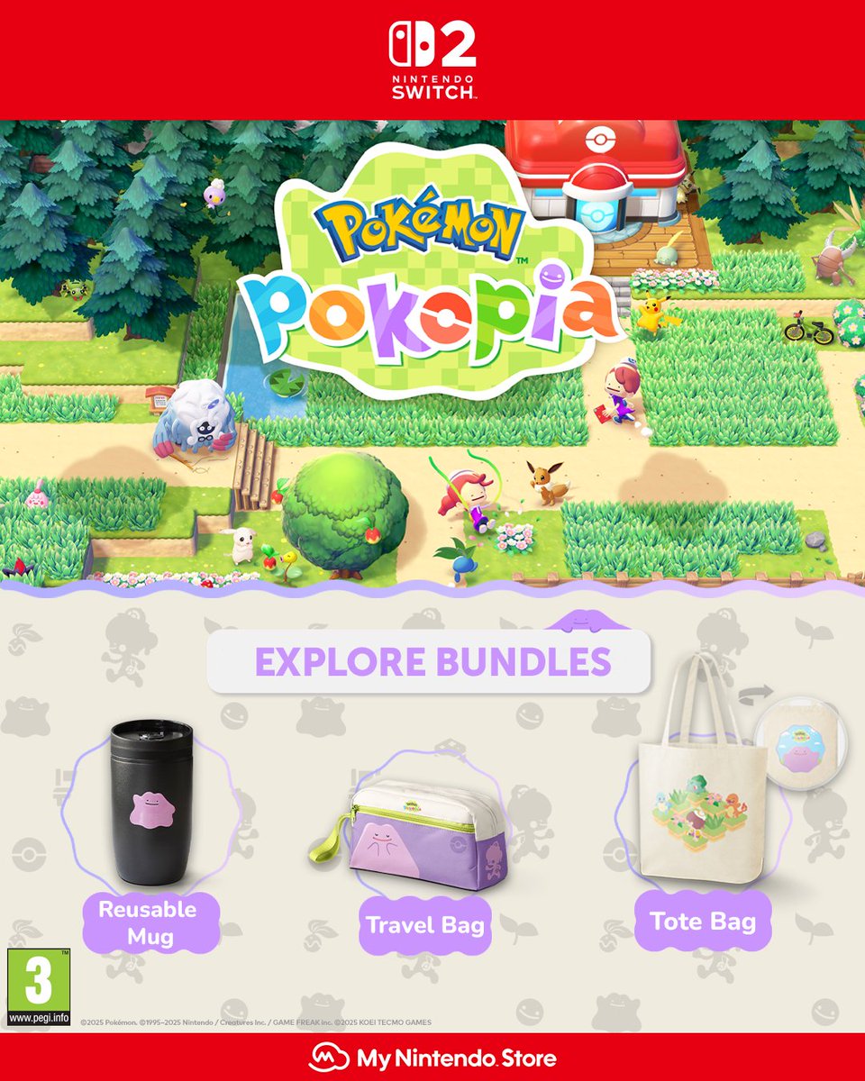Shape an empty land into a beautiful home for a variety of Pokémon.

Pokémon Pokopia, only for Nintendo Switch 2 and available to pre-order on My Nintendo Store.

🇬🇧: ntdo.com/6010AcHas

🇮🇪: ntdo.com/6011AcHat