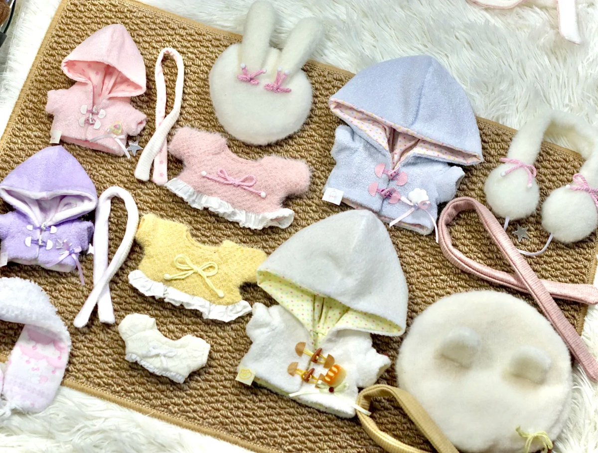 10cm&amp;20cmぬい服新作❣️

#無属性ぬい #推し活 #ぬい服 #ぬいぐるみ #ぬい活 #ぬい撮り #JPぬい #綿人形