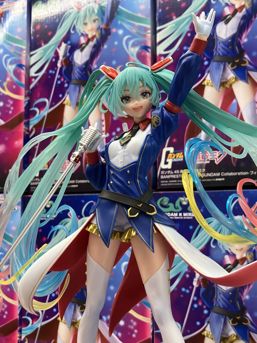 🎤オススメ景品情報🎤 ガンダム45周年×初音ミク BANPRESTO EVOLVE