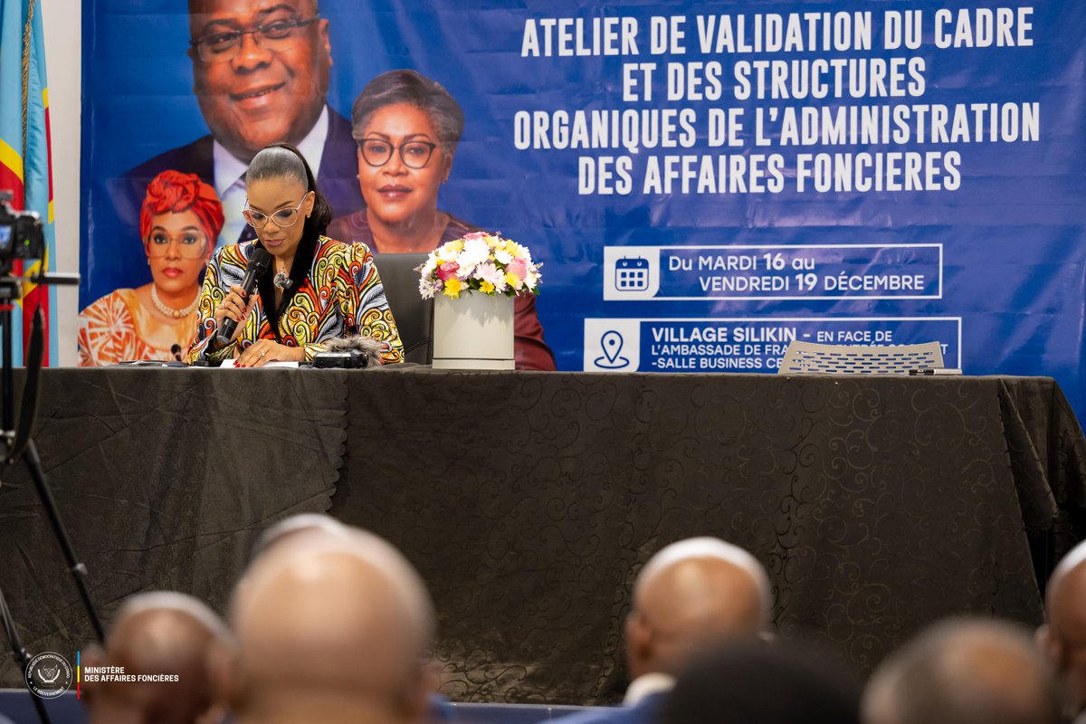 Ministère des Affaires Foncières - RDC tweet media