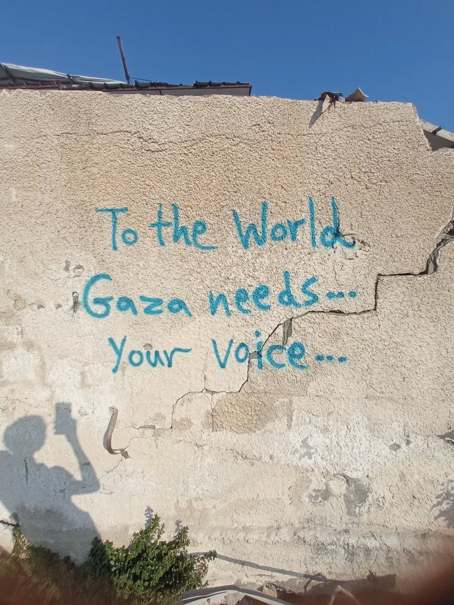 "Gaza needs your voice"

DON'T STOP TALKING ABOUT GAZA!