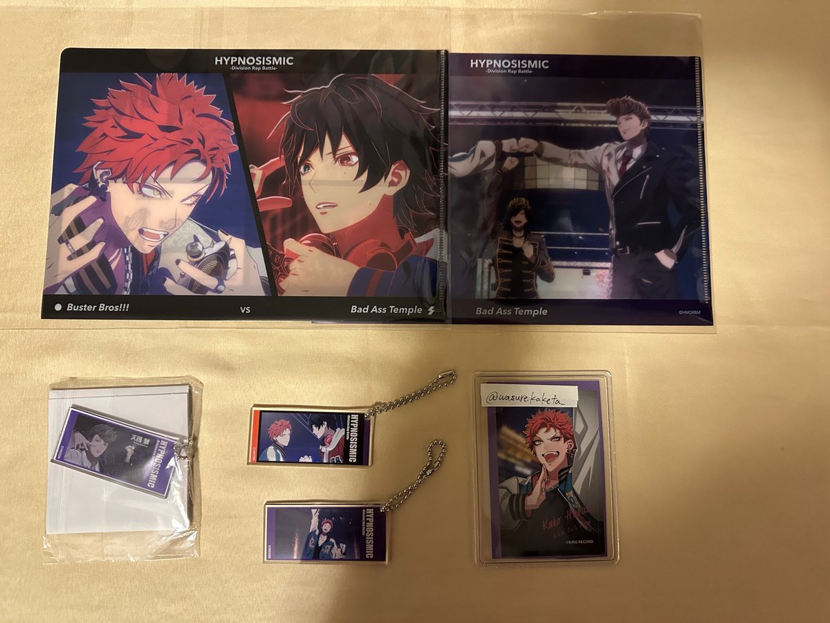 譲渡.買取】ヒプマイ ヒプムビ ヒプノシスマイク アクキー アクリル