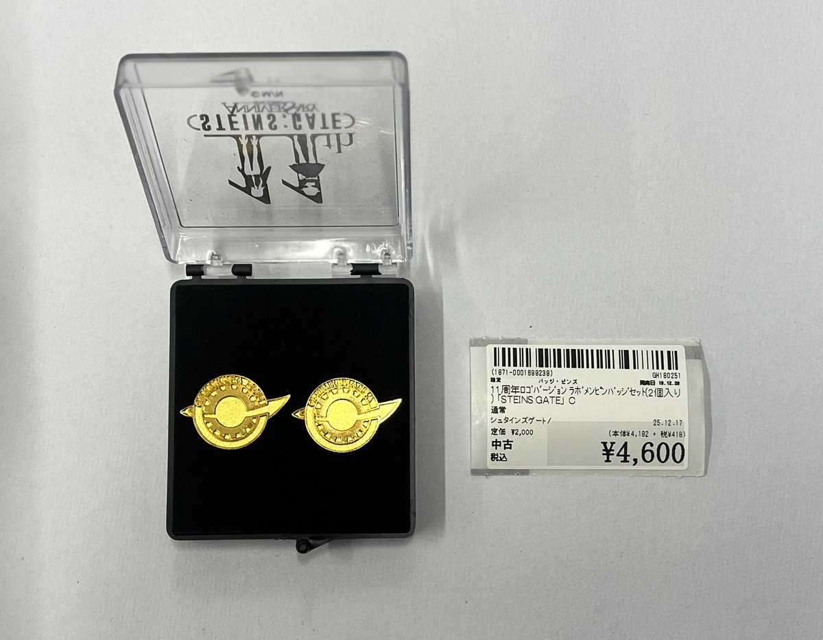 エル・プサイ・コングルゥ! #シュタインズゲート ラボメンピンバッジ1