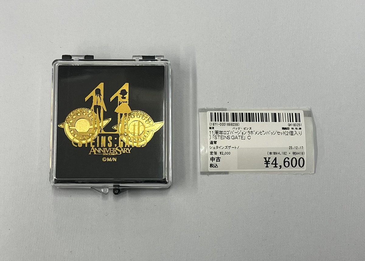 エル・プサイ・コングルゥ! #シュタインズゲート ラボメンピンバッジ1