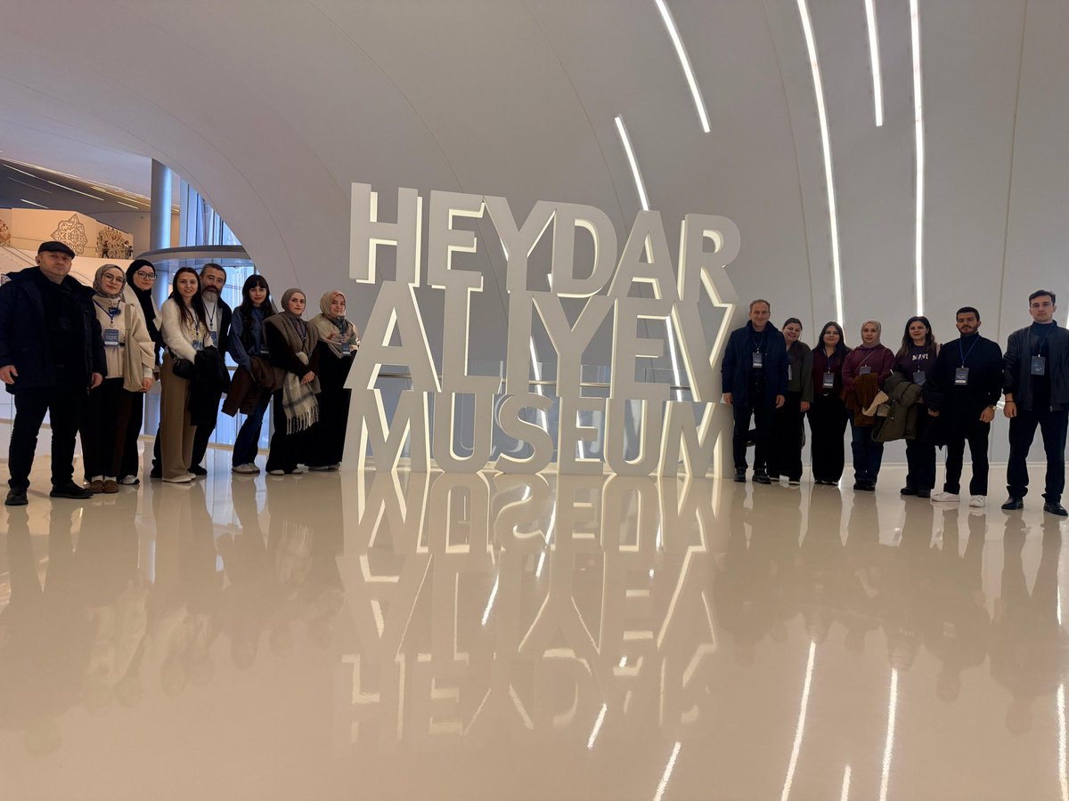 ✈️🌍 Giresun Gençlik Merkezleri Azerbaycan’da! 🇹🇷🇦🇿
“Giresun’dan Karabağ’a Kültürel Kardeşlik: Azerbaycan’la Birlikte” projemizle gençlerimiz; tarih, kültür ve kardeşlik bağlarıyla dolu bu anlamlı yolculukta unutulmaz anılar biriktirdi. 🤝✨
#GüceGM <a href="/gencliksporbak/">Gençlik ve Spor Bakanlığı 🇹🇷</a> <a href="/OA_BAK/">Dr. Osman Aşkın Bak</a>