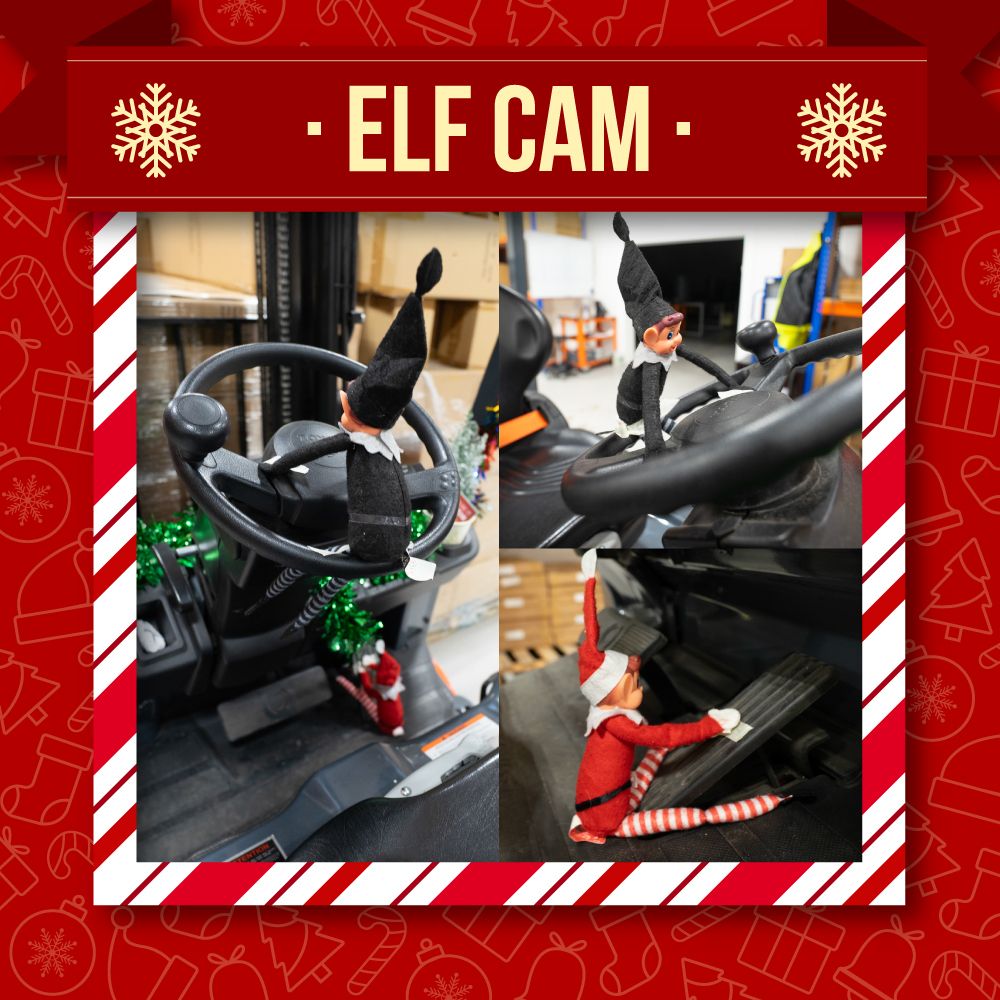 🔴 Elf cam 🔴

Oh No! The Elves decided to have a bit of a run in Rob's Forklift last night! Those little terrors moved a few boxes around &amp; now we can't find them!

xldisplays.co.uk

#xldisplays