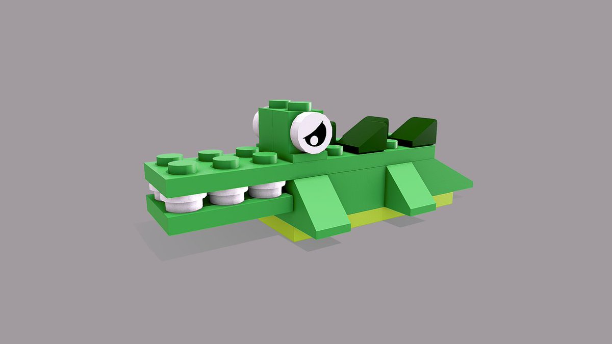 voxel_pacman's tweet photo. Little LEGO crocodille with 8K PBR textures. This 3D model is ready for your game engine. 3.6 K triangles.
https://t.co/tgXsJdUUDD
#lego #dbr3d #sketchfab #legofun #legoanimals #VRready #lowpoly #itchio #legocrocodille https://t.co/Nqt20nmy3r