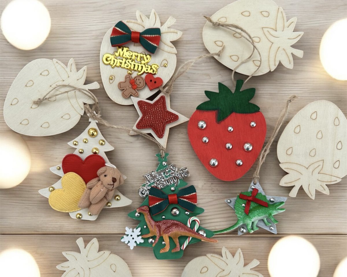 いちごびより🍓ワークショップ クリスマスオーナメントづくり🎄 ＼ 12