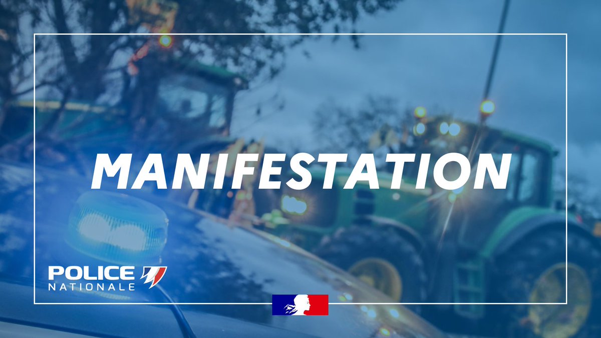 PoliceNat10's tweet photo. #Manifestation
Ce mercredi, journée de mouvement social sur #Troyes.
Ce matin rassemblement des acteurs du bâtiment et des travaux publics puis mouvement de contestation des agriculteurs cet après-midi.
⚠️Des perturbations sont à prévoir sur Troyes et la #prefecture https://t.co/Rn7JR3BTGA