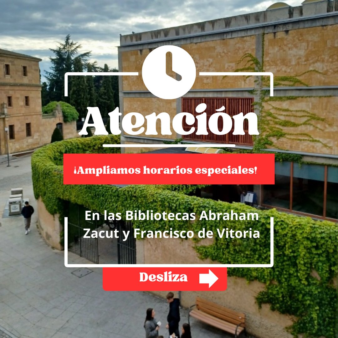 Bibliotecas USAL tweet media