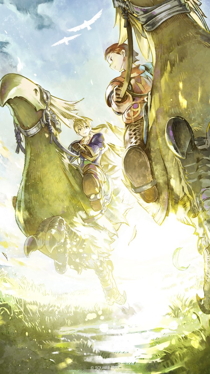 今月の描き下ろしカレンダー壁紙をお届けクポ😊🎨

ラムザとディリータ、竹馬の友の二人は未だその先に待つ運命を知らない

#ファイナルファンタジー #FFタクティクス