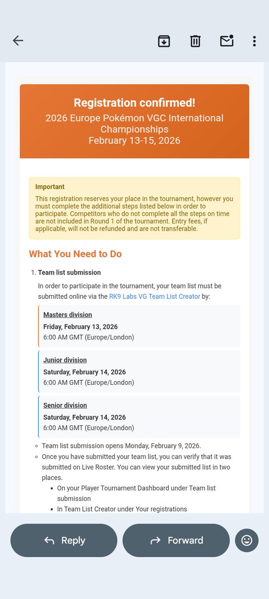 I'm in!!  London bound baby!! See you all there #playpokemon