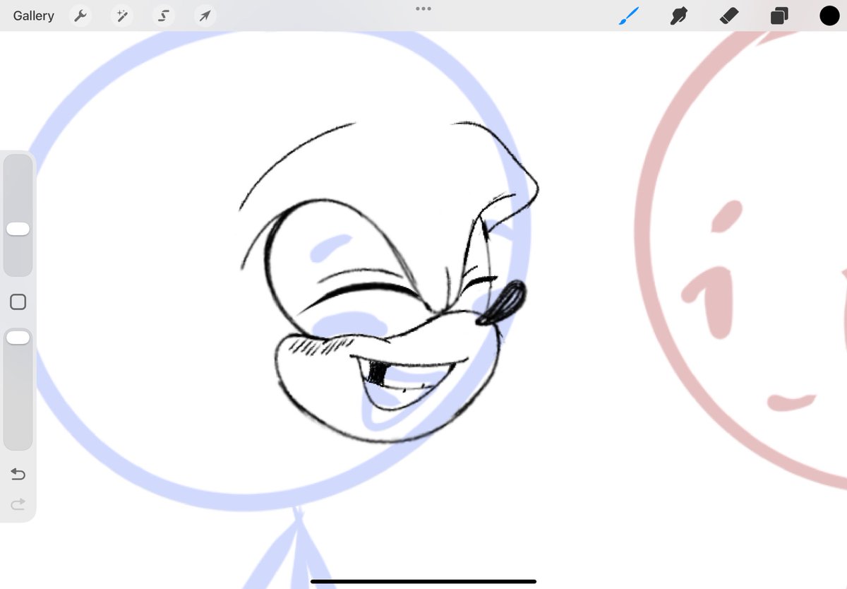 sablewolf_'s tweet image. I need to draw him being happy more often